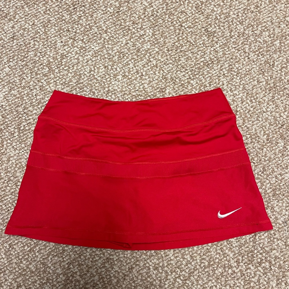 Red Nike Skort